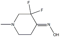 3,3-Difluoro-1-methyl-piperidin-4-one oxime Structure