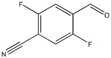 4-氰基-2,5-二氟苯甲醛, , 结构式