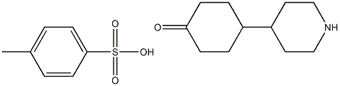 4-Piperidin-4-yl-cyclohexanone tosylate Structure