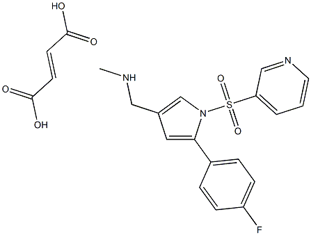 富马酸沃诺拉赞杂质Z-10,,结构式