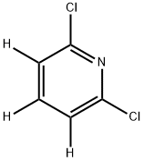 2,6-Dichloropyridine-d3 Structure