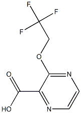 3-(2,2,2-Trifluoroethoxy)pyrazine-2-carboxylic acid Structure
