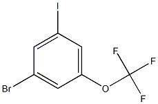 3-碘-5-三氟甲氧基溴苯, , 结构式