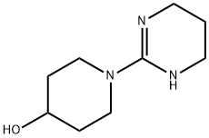 1-(1,4,5,6-tetrahydro-2-pyrimidinyl)-4-piperidinol Structure