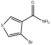 4-Bromothiophene-3-carboxylic acid amide Struktur