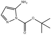 tert-butyl 5-amino-1H-pyrazole-1-carboxylate Structure