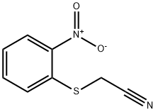 2-(2-nitrophenylthio)acetonitrile Structure