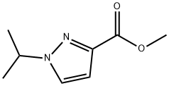 methyl 1-isopropyl-1H-pyrazole-3-carboxylate 化学構造式