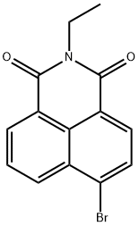 6-bromo-2-ethyl-1H-benzo[de]isoquinoline-1,3(2H)-dione Structure
