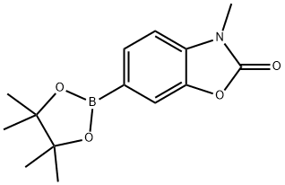 3-Methyl-6-(4,4,5,5-tetramethyl-1,3,2-dioxaborolan-2-yl)benzo[d]oxazol-2(3H)-one|3-甲基-6-(4,4,5,5-四甲基-1,3,2-二氧硼杂环戊烷-2-基)苯并[D]恶唑-2(3H)-酮