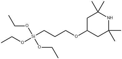 4-(Triethoxysilylpropoxy)-2,2,6,6-Tetramethylpiperidine Structure