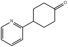 4-(2-pyridinyl)Cyclohexanone 化学構造式