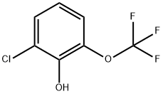 2-氯-6-(三氟甲氧基)苯酚 结构式
