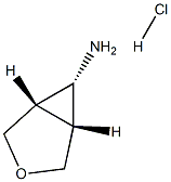 (Meso-1R,5S,6r)-3-Oxabicyclo[3.1.0]Hexan-6-endo-Amine Hydrochloride Structure