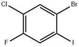 1-bromo-5-chloro-4-fluoro-2-iodoBenzene Struktur