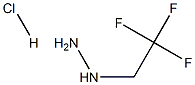 (2,2,2-Trifluoroethyl)hydrazinehydrochloride 化学構造式