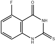 5-fluoro-4-oxo-1,2,3,4-tetrahydroquinazoline-2-thione Struktur
