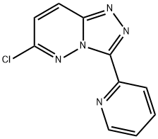 2-{6-氯-[1,2,4]三唑并[4,3-B]哒嗪-3-基}吡啶, 1110542-95-4, 结构式