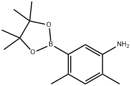 2,4-Dimethyl-5-(4,4,5,5-tetramethyl-1,3,2-dioxaborolan-2-yl)-benzenamine|2,4-二甲基-5-(4,4,5,5-四甲基-1,3,2-二氧硼戊环-2-基)-苯胺