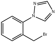1-(2-(Bromomethyl)phenyl)-1H-1,2,4-triazole,1138399-31-1,结构式