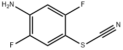 2,5-二氟-4-氰硫基苯胺, 1150339-43-7, 结构式