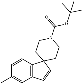 Tert-Butyl 5-Methylspiro[Indene-1,4'-Piperidine]-1'-Carboxylate Struktur
