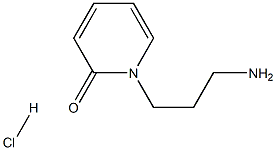 1-(3-氨基丙基)吡啶-2(1H)-盐酸盐 结构式