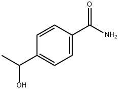 4-(1-Hydroxyethyl)benzamide Structure