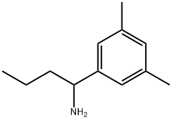 BENZENEMETHANAMINE, 3,5-DIMETHYL-ALPHA-PROPYL- 化学構造式