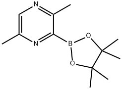 3,6-dimethylpyrazin-2-ylboronic acid pinacol ester Structure