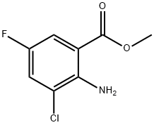 2-Amino-3-chloro-5-fluoro-benzoic acid methyl ester|2-氨基-3-氯-5-氟苯甲酸甲酯