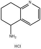 5-氨基-5,6,7,8-四氢喹啉盐酸盐 结构式