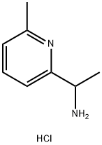 1-(6-Methyl-pyridin-2-yl)-ethylamine dihydrochloride Struktur