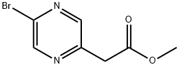 METHYL 2-(5-BROMOPYRAZIN-2-YL)ACETATE,1197237-92-5,结构式