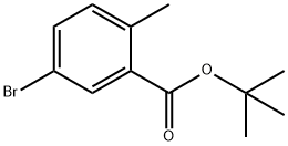 5-Bromo-2-methyl-benzoic acid tert-butyl ester Structure