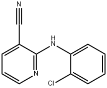 2-((2-Chlorophenyl)Amino)Nicotinonitrile Structure