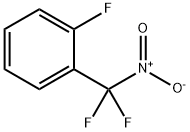 1-(Difluoronitromethyl)-2-fluorobenzene Struktur