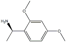 (1R)-1-(2,4-DIMETHOXYPHENYL)ETHAN-1-AMINE Struktur
