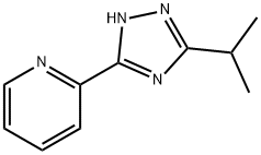 2-[3-(丙-2-基)-1H-1,2,4-三唑-5-基]吡啶,1215910-88-5,结构式