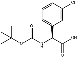 N-BOC-2-(3'-クロロフェニル)-L-グリシン
