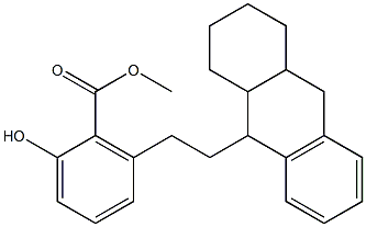 1217661-95-4 2-Hydroxy-6-[2-(1,2,3,4,4a,9,9a,10-octahydro-anthracen-9-yl)-ethyl]-benzoic acid methyl ester