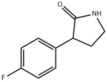 3-(4-fluorophenyl)pyrrolidin-2-one Struktur