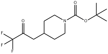 1228631-18-2 tert-butyl 4-(3,3,3-trifluoro-2-oxopropyl)piperidine-1-carboxylate