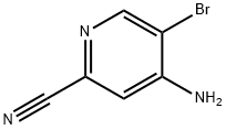 4-Amino-5-bromopicolinonitrile Struktur