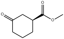 (S)-3-氧代环己烷甲酸甲酯, 1236384-30-7, 结构式