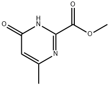 Methyl 4-Hydroxy-6-methylpyrimidine-2-carboxylate Structure