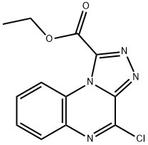 4-Chloro-[1,2,4]Triazolo[4,3-A]Quinoxaline-1-Carboxylic Acid Ethyl Ester Structure