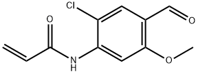 N-(2-chloro-4-formyl-5-methoxyphenyl)acrylamide Structure
