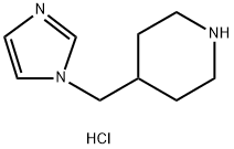 4-(1H-Imidazol-1-ylmethyl)piperidine dihydrochloride 结构式