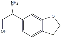 (2R)-2-AMINO-2-(2,3-DIHYDROBENZO[3,4-B]FURAN-6-YL)ETHAN-1-OL,1259657-35-6,结构式